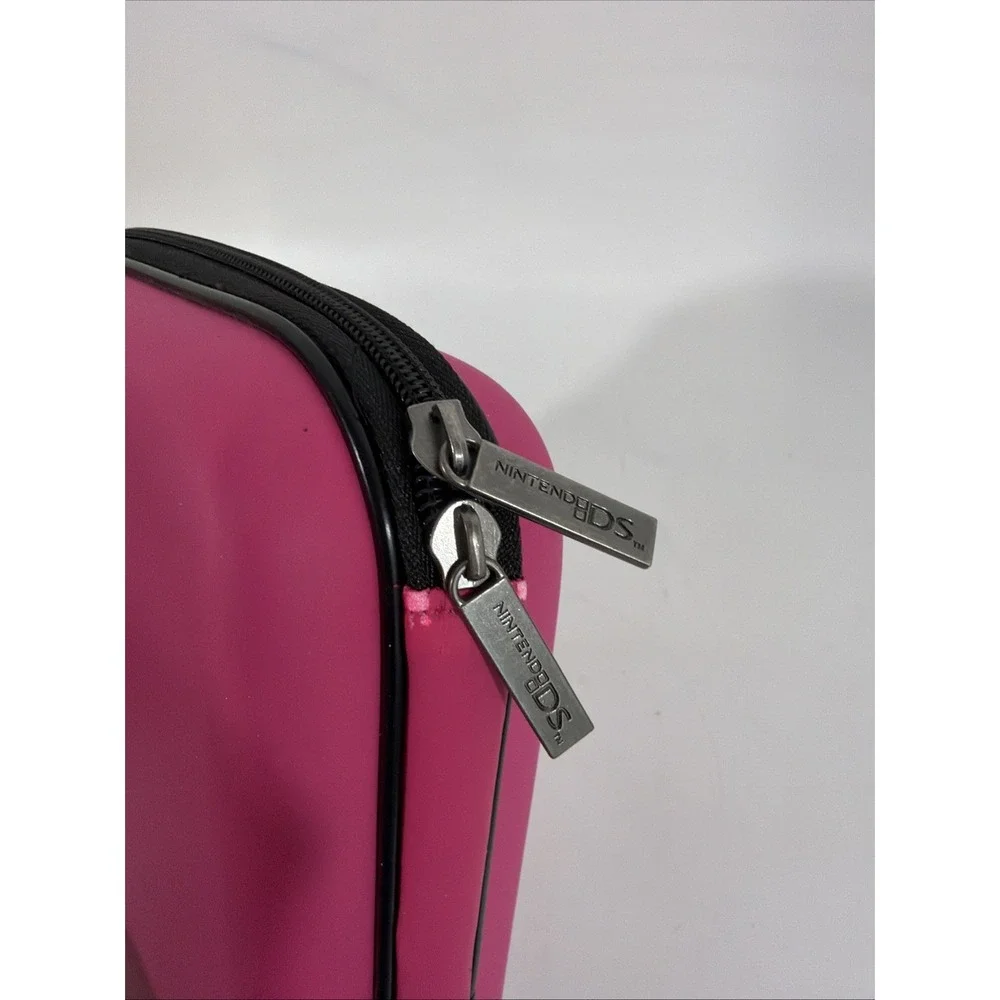 Nintendo DS Carrying Zip Around‎ Bag Case Pink